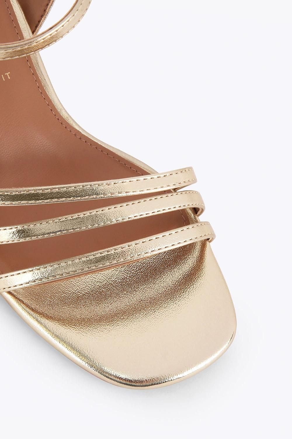 Carvela Carvela Women's 'Motto Block Wf' Sandals in Gold - 4