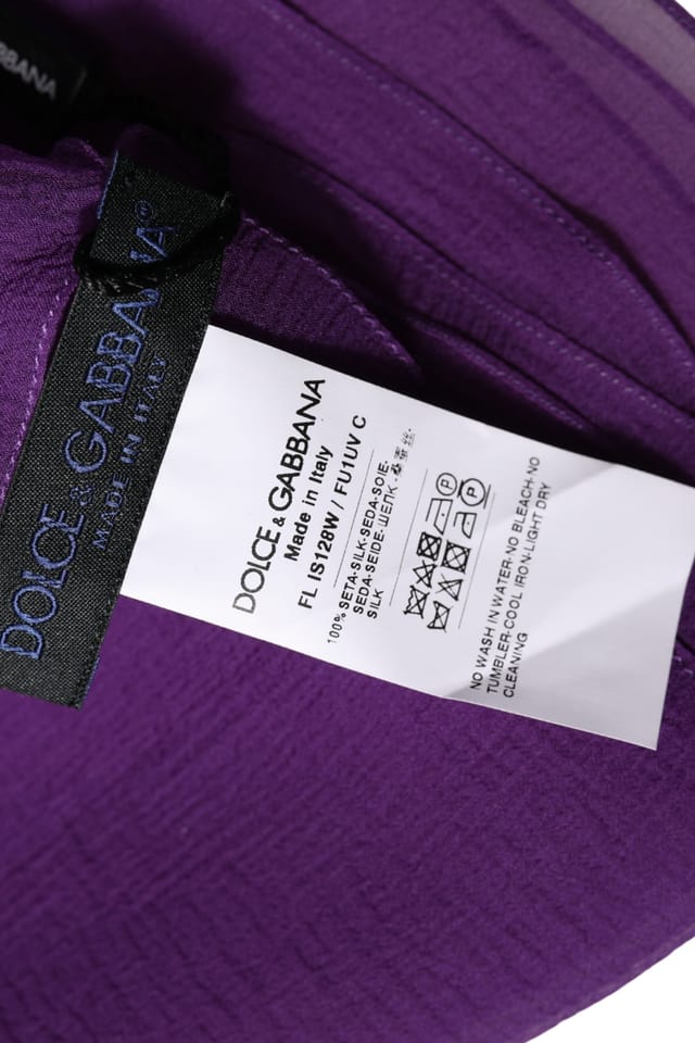 Dolce & Gabbana Dolce & Gabbana Women's Silk Neck Wrap Shawl Stole Scarf in Indigo - 3