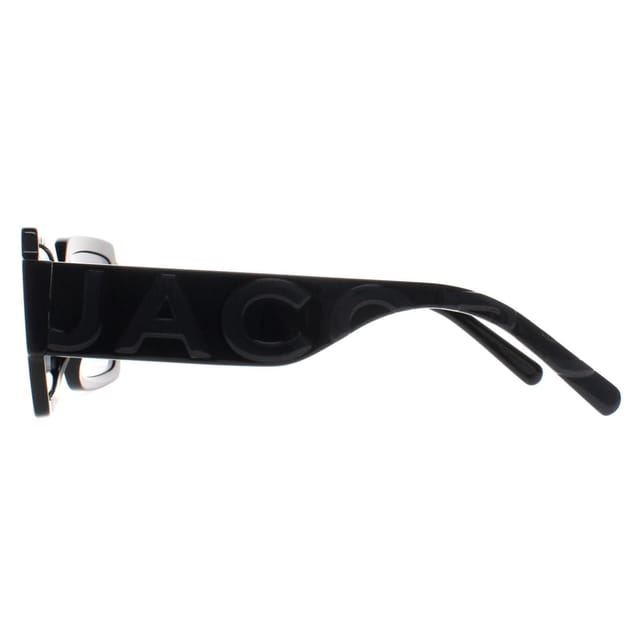 Marc Jacobs Marc Jacobs Women's Rectangle Shiny Black Dark Grey Gradient MARC 693/S - 3