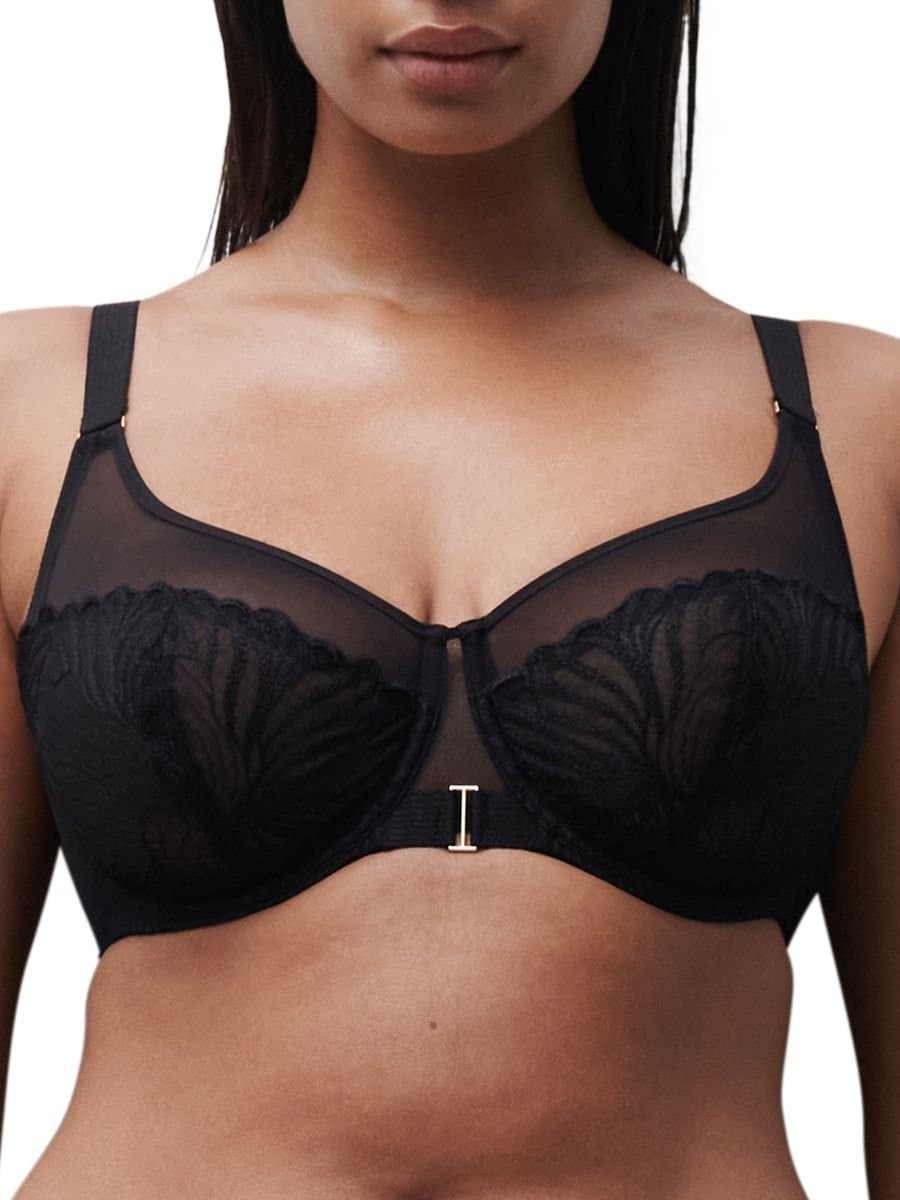 Chantelle Chantelle Women's Legend Very Covering Full Cup Bra in Black