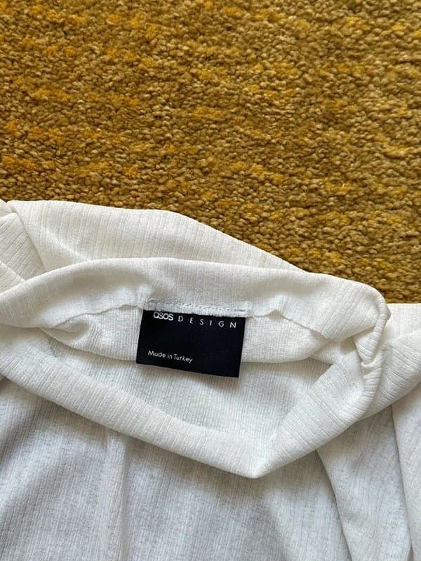 ASOS Design ASOS Design High Neck Ruched Top