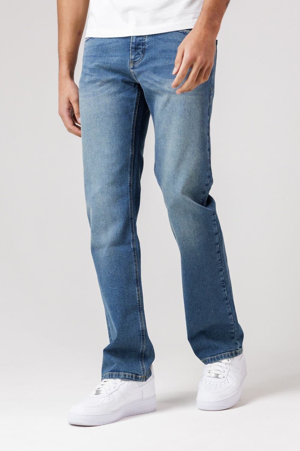 French Connection French Connection Men's Light Blue Denim Jeans
