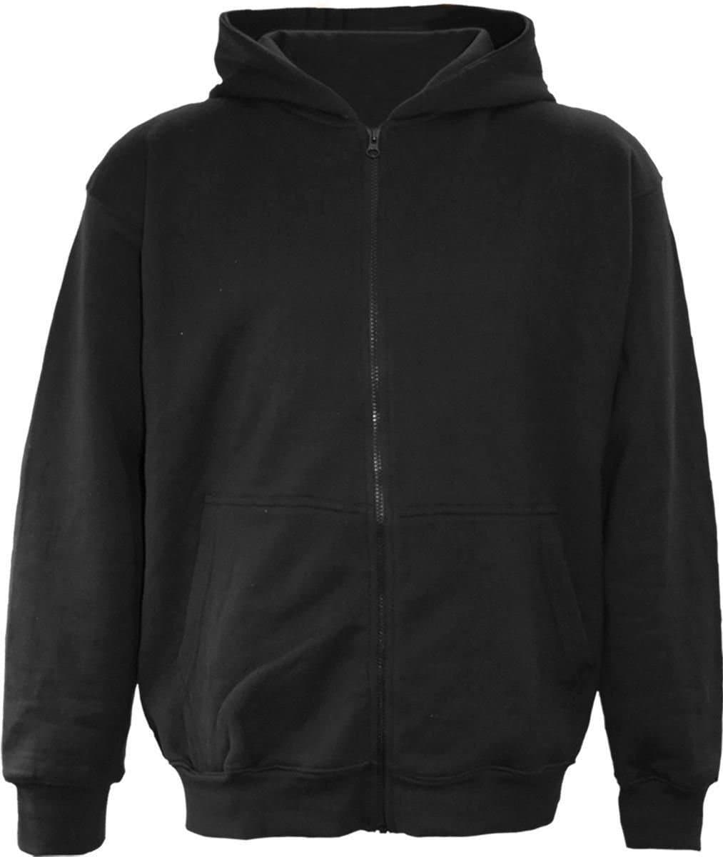 Spiral Spiral Men's METAL STREETWEAR - Full Zip Hoody Black