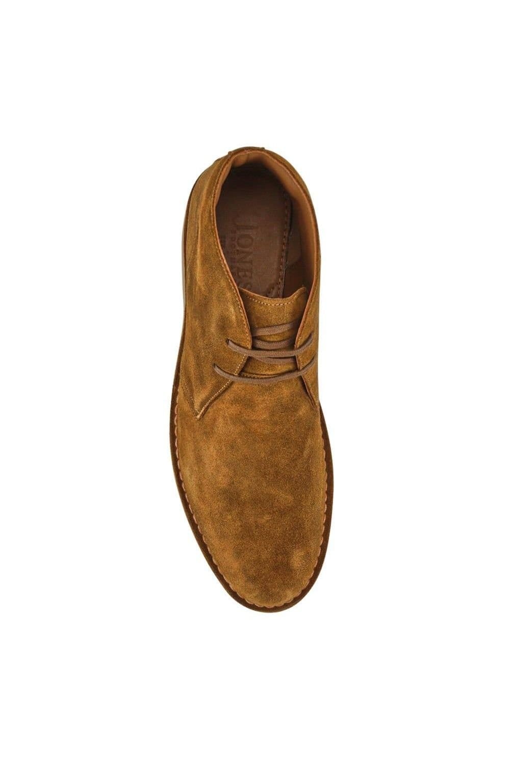 Jones Bootmaker Jones Bootmaker Men's Desert1 Leather Chukka Boots in Tan - 4