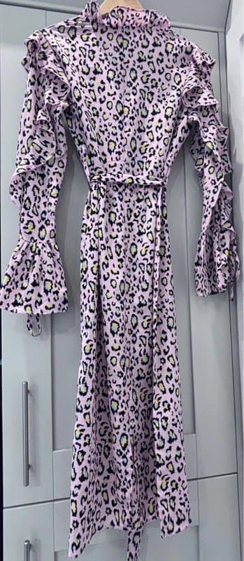 Never Fully Dressed Never Fully Dressed pink silky dress