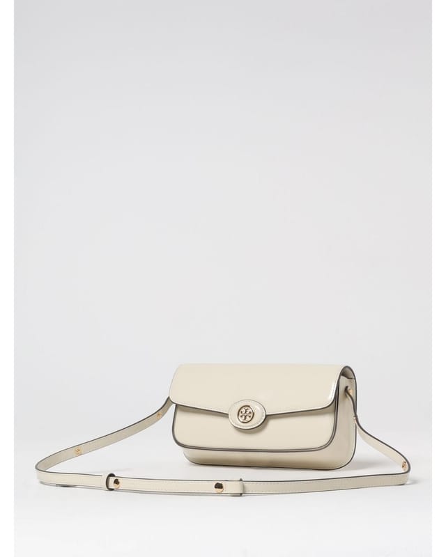 TORY BURCH Tory Burch Women's Ella Mini Shoulder Bag Wo - White - 3