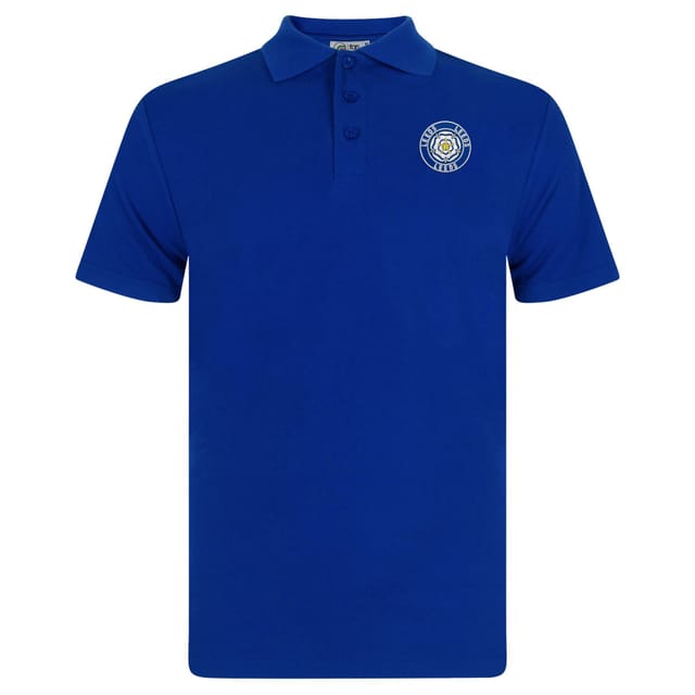 fan originals fan originals Men's Adults Leeds Retro Polo Shirt in Royal - 2