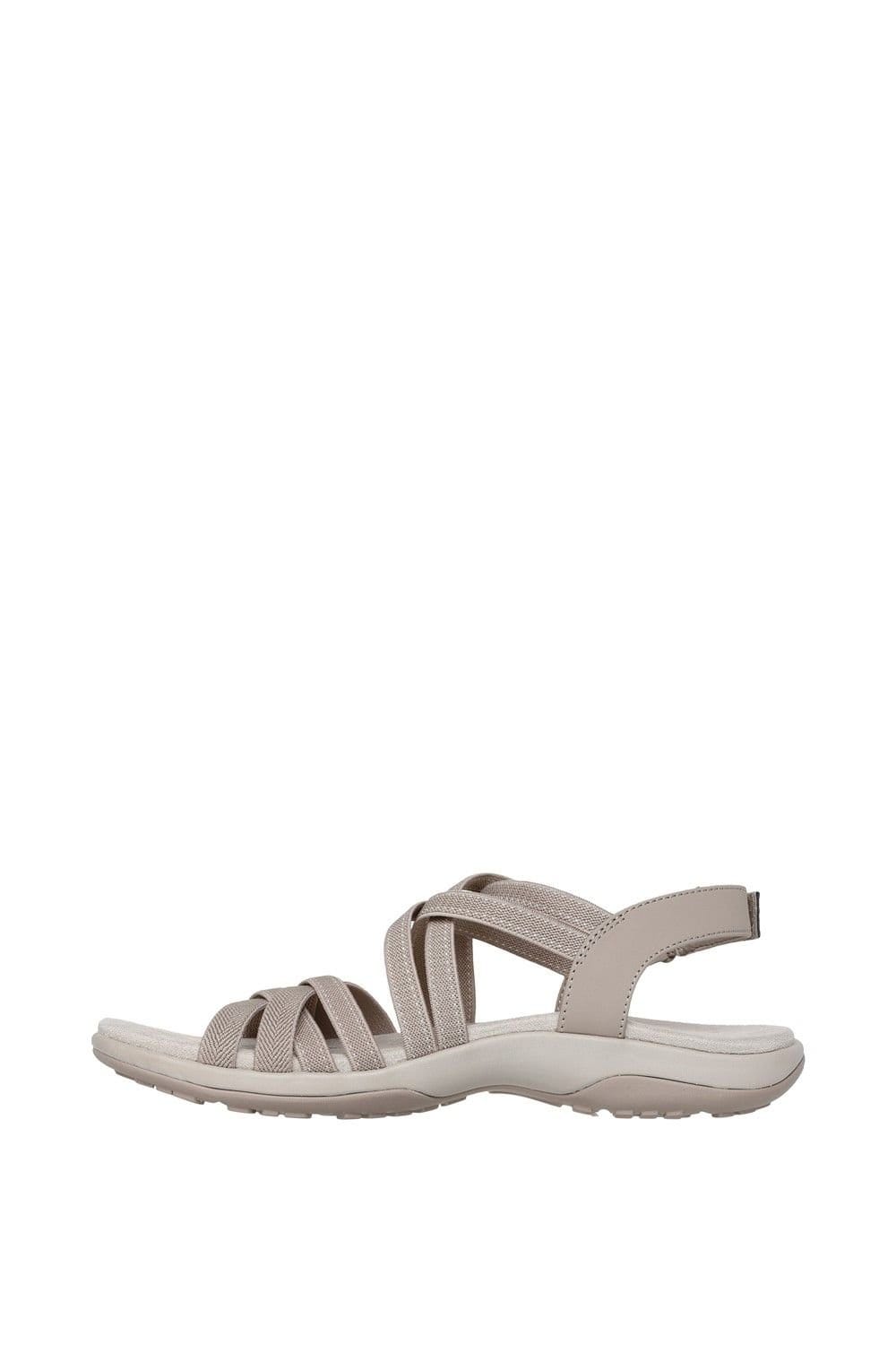 Skechers Skechers Women's Reggae Summer Getaway Sandal in Taupe - 4