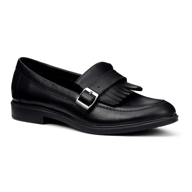 Hotter Hotter Women's 'Fowey' Loafers in Black - 2