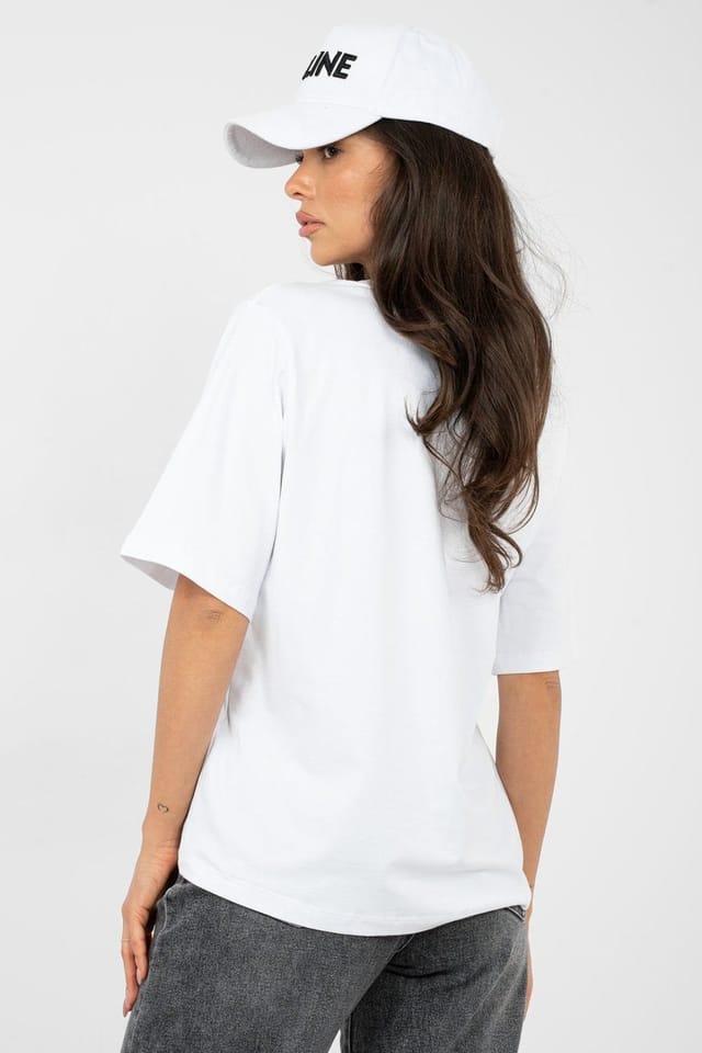 Love Lace Love Lace Women's Casual Character Cotton T-Shirt Style 226688 in White - 3