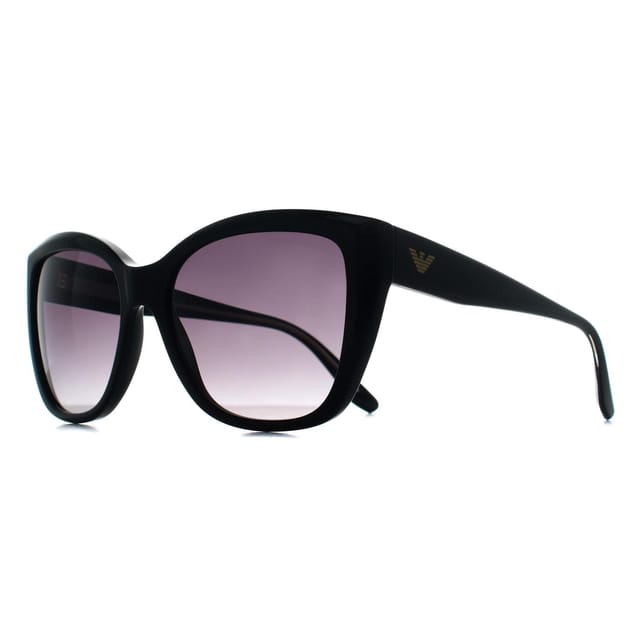 Emporio Armani Emporio Armani Women's Cat Eye Black Grey Gradient EA4198 - 2