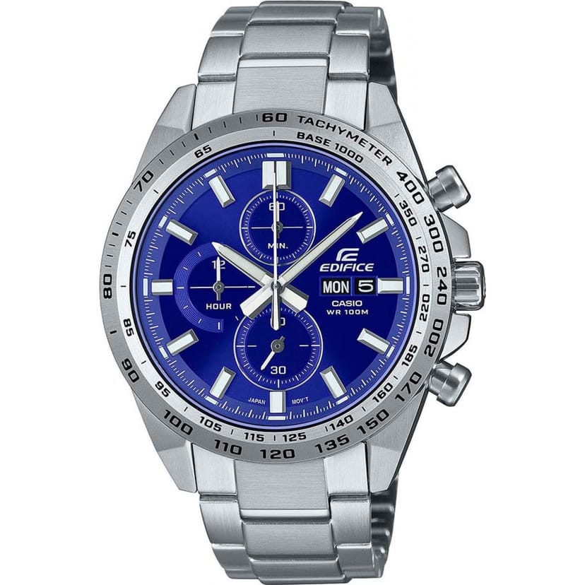 Casio Casio Men's EFR-574D-2AVUEF Edifice 42mm Quartz Watch in Silver - 1