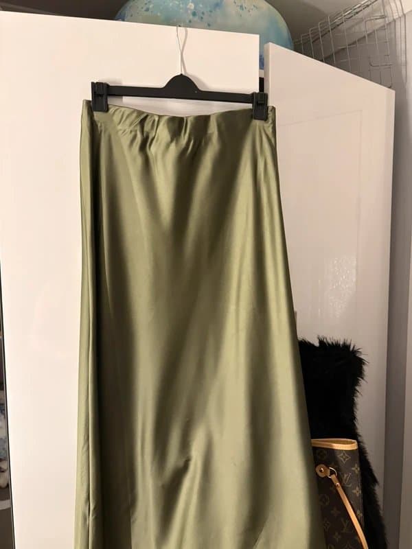 New Look Silk maxi skirt