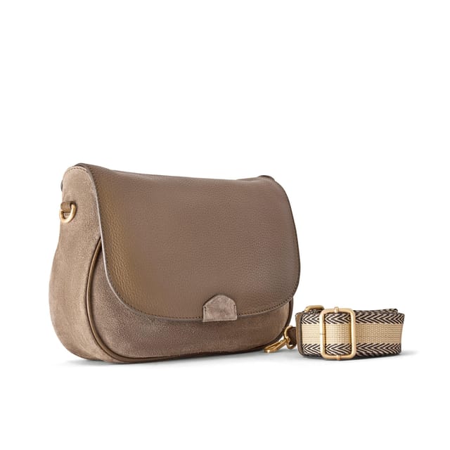 Clarks Clarks Women's Utility Saddle Olive Suede Shoulder Bag, Cross Body Bag in Green - 3