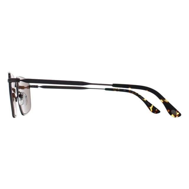 Lacoste Lacoste Men's Rectangle Matte Light Gunmetal Brown Grey L277S - 3