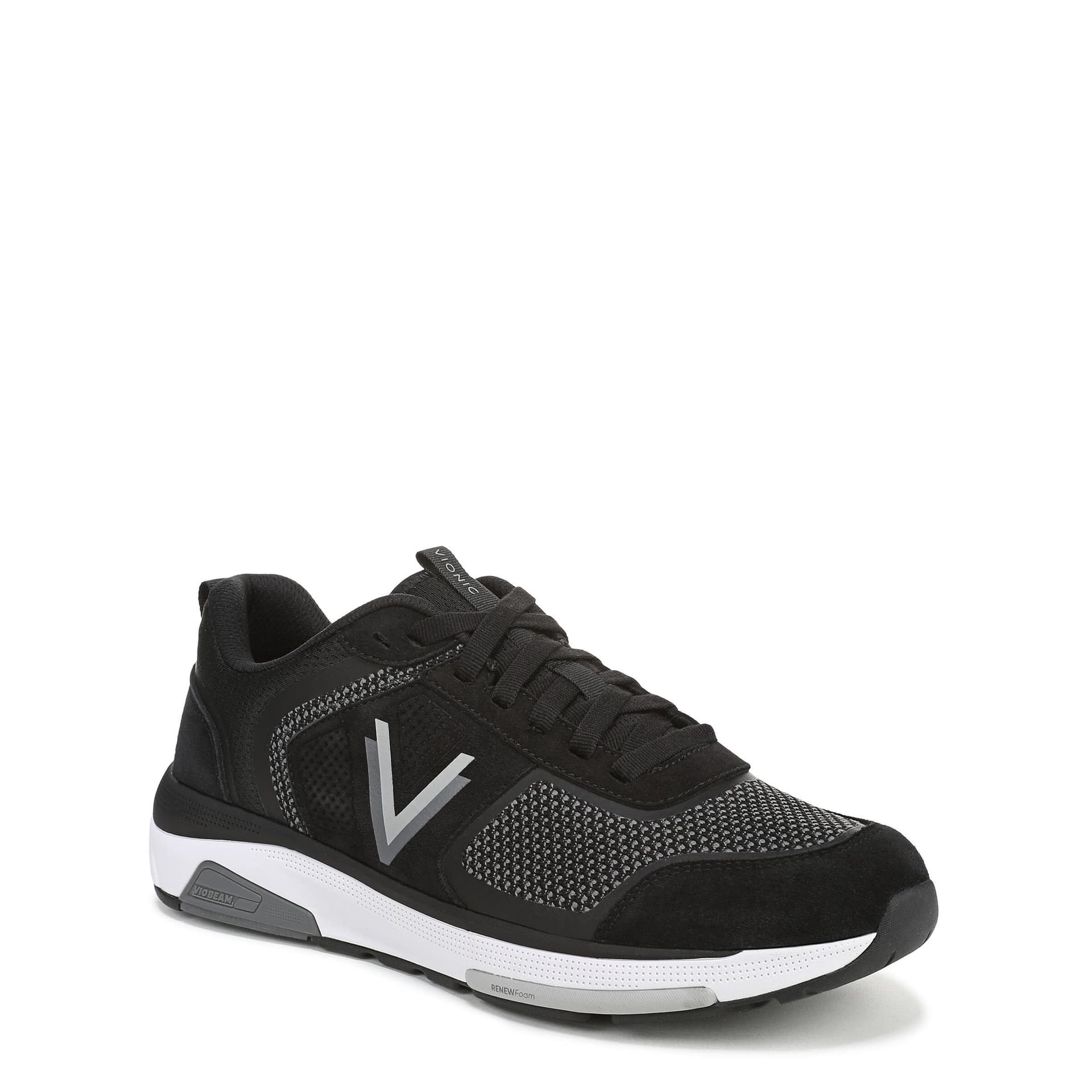 Vionic Vionic Men's M Walk Strider Knit Trainers in Black