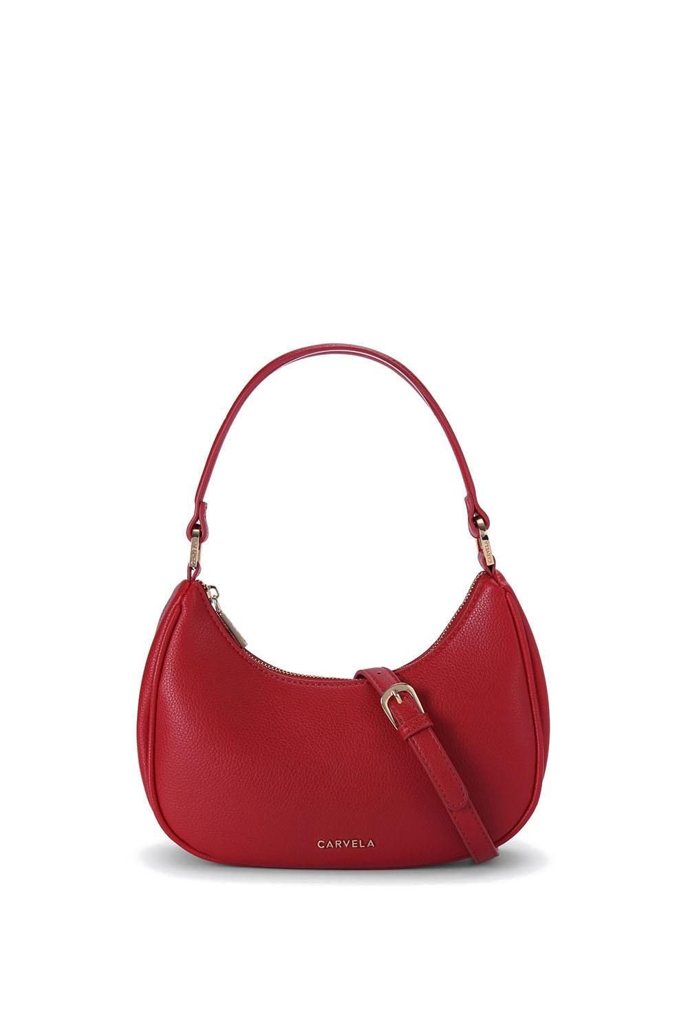 Carvela Carvela Women's 'Scoop Shoulder Bag' in Red - 1