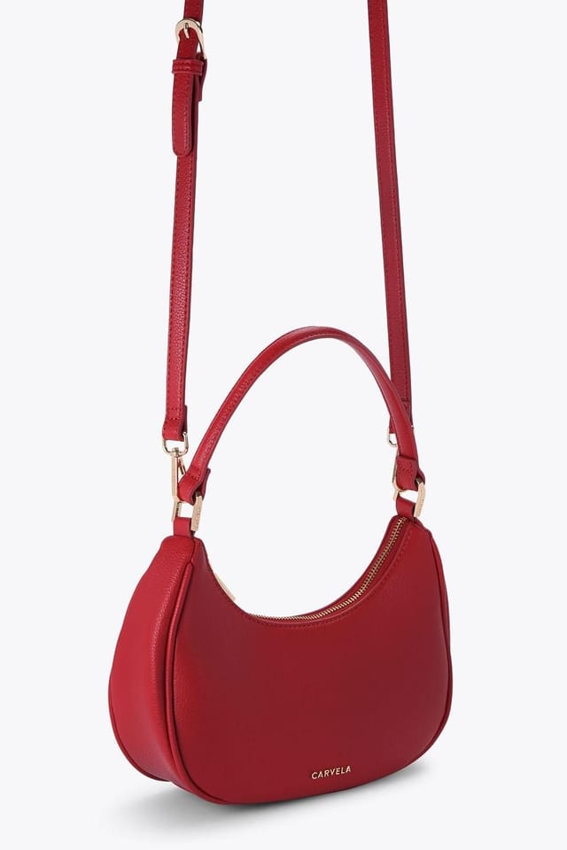 Carvela Carvela Women's 'Scoop Shoulder Bag' in Red - 2