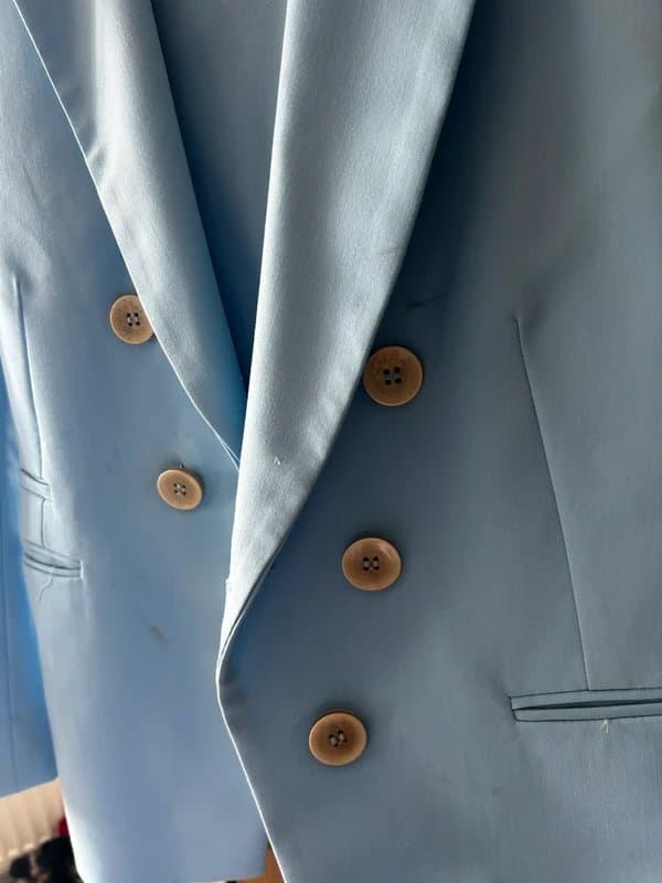 Topshop Topshop baby blue suit full suit