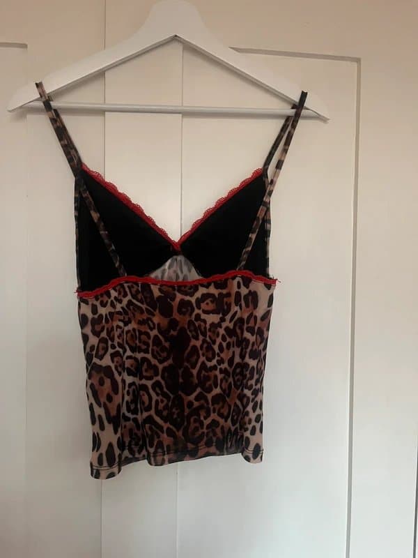 ASOS Design Leopard print cami top