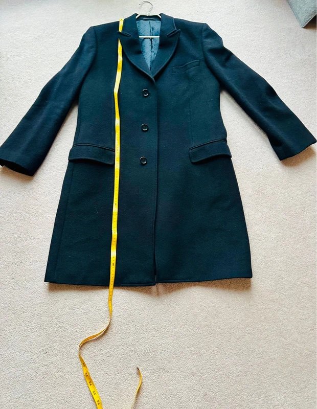 Jaeger 🧥 Wool & Cashmere Tailored Coat Size 40 - 1