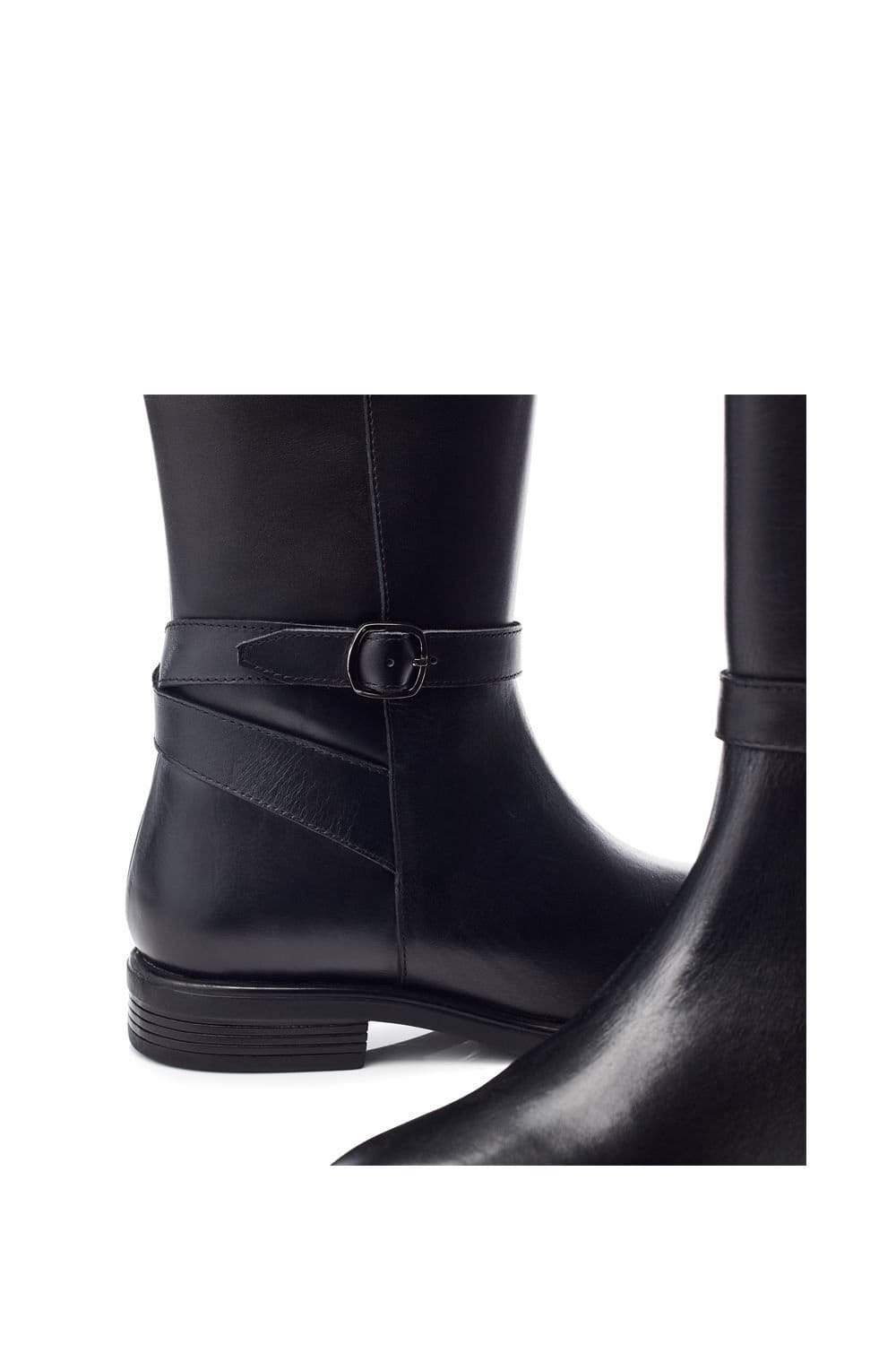 b.soleful b.soleful Women's 'B.Dublin' Leather Knee High Boots in Black - 4