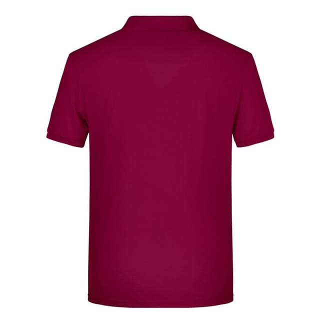 James and Nicholson James and Nicholson Men's Basic Polo Shirt in Wine - 2