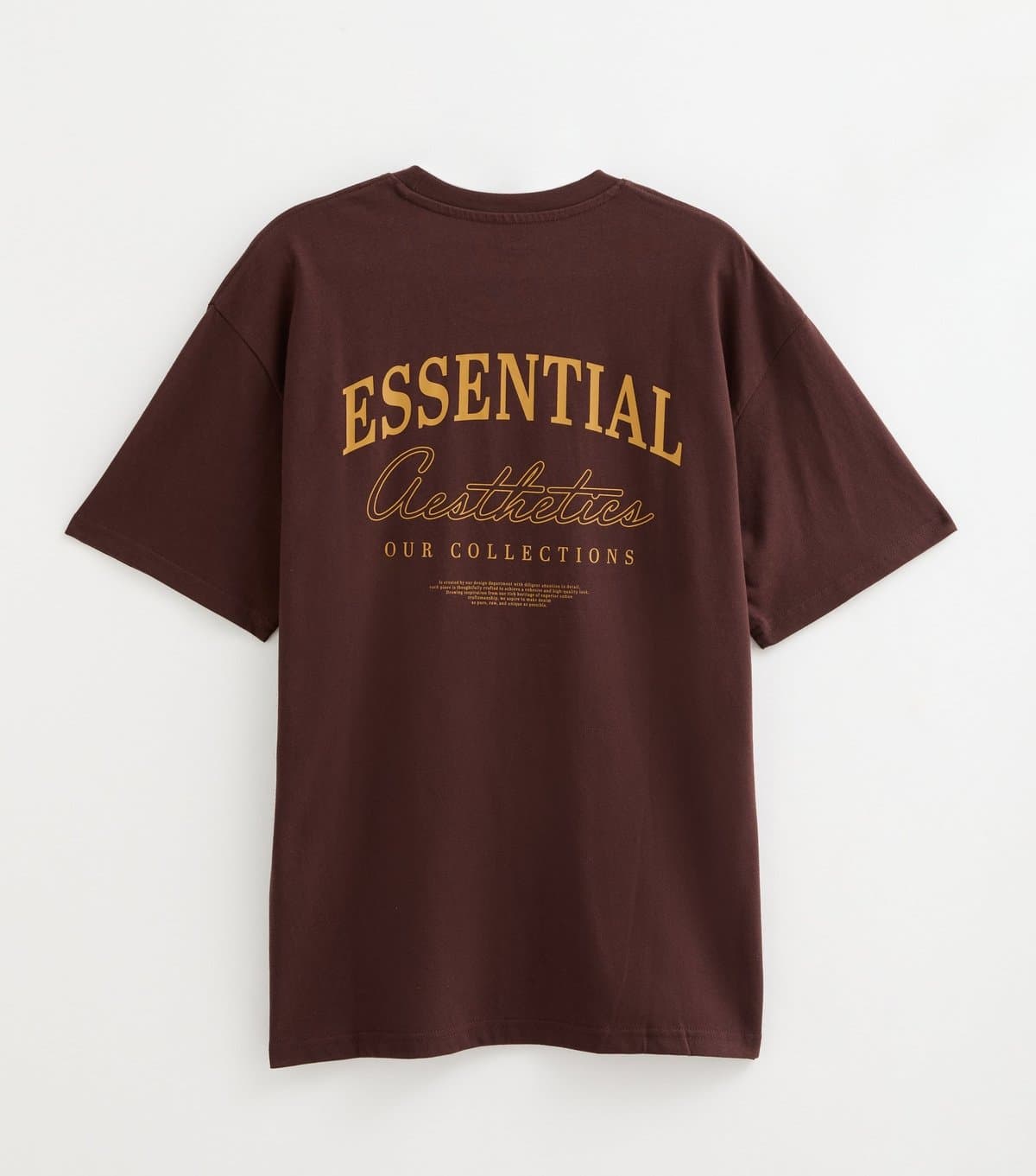 jack & jones Jack & Jones Men's Dark Burgundy Organic Cotton T-Shirt