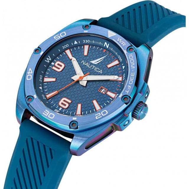 Nautica Nautica Men's NAPTCF201 Tin Can Bay 44mm Quartz Watch in Blue - 2
