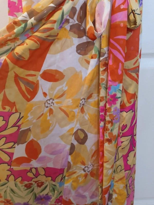 Never Fully Dressed Multi floral print summer wrap dress - 1