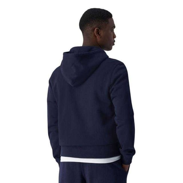 Champion Champion Men's Branded Sleeve Full Zip Hoodie in Navy - 2