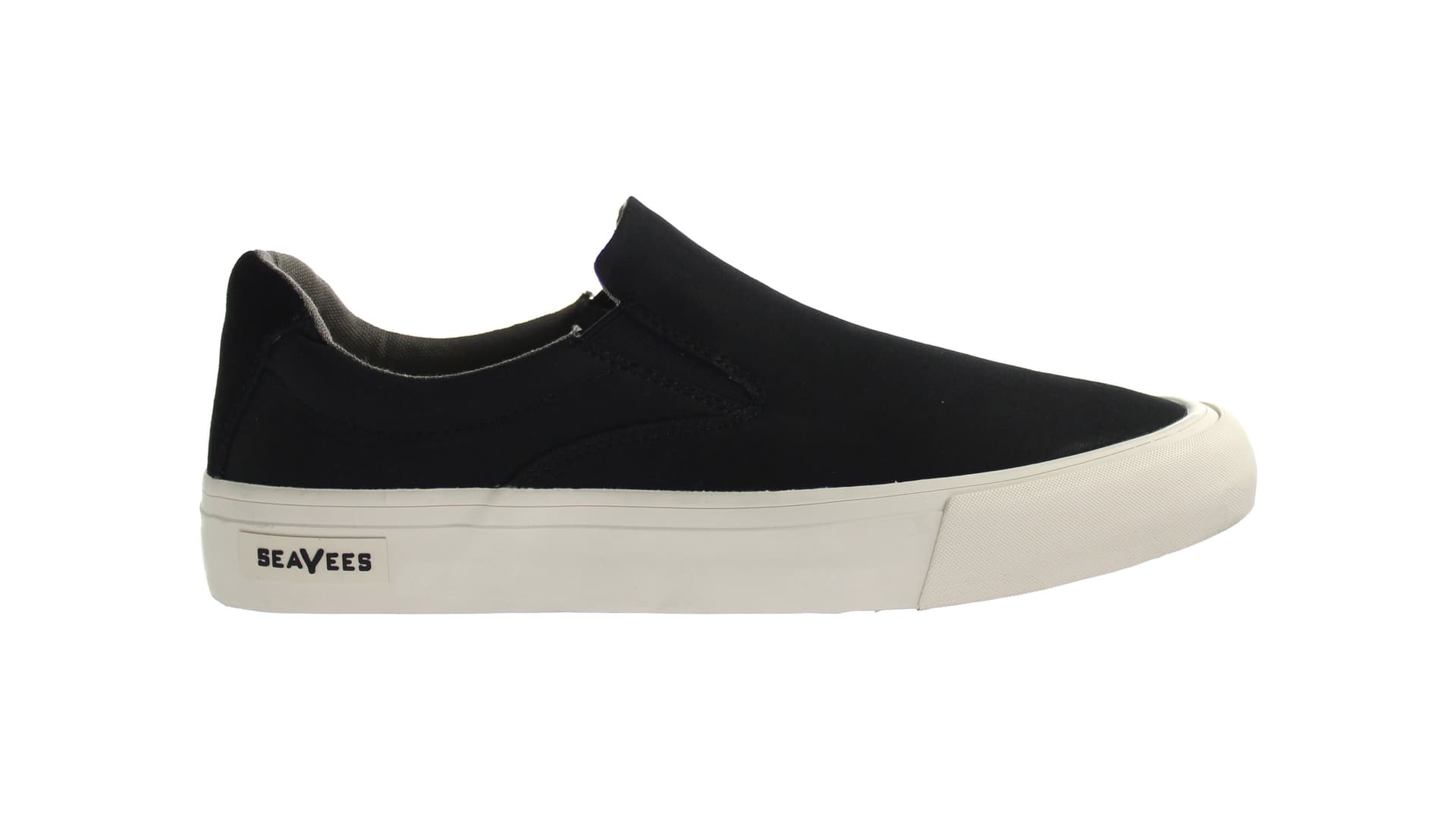 Seavees Seavees Women's Hawthrone Slip On Standard Black Poplin Slip-On Black Synthetic Shoes