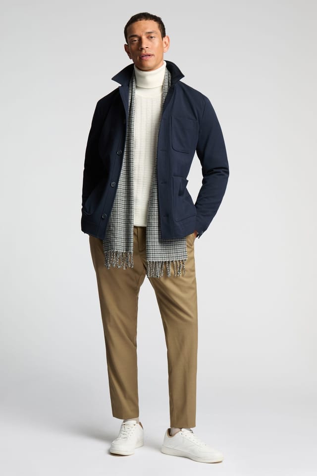 Melka Melka Men's Navy Shacket - 2