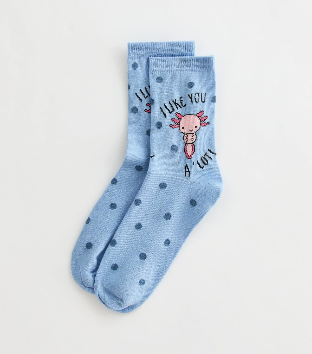 New Look New Look Blue Axolotl Ankle Socks