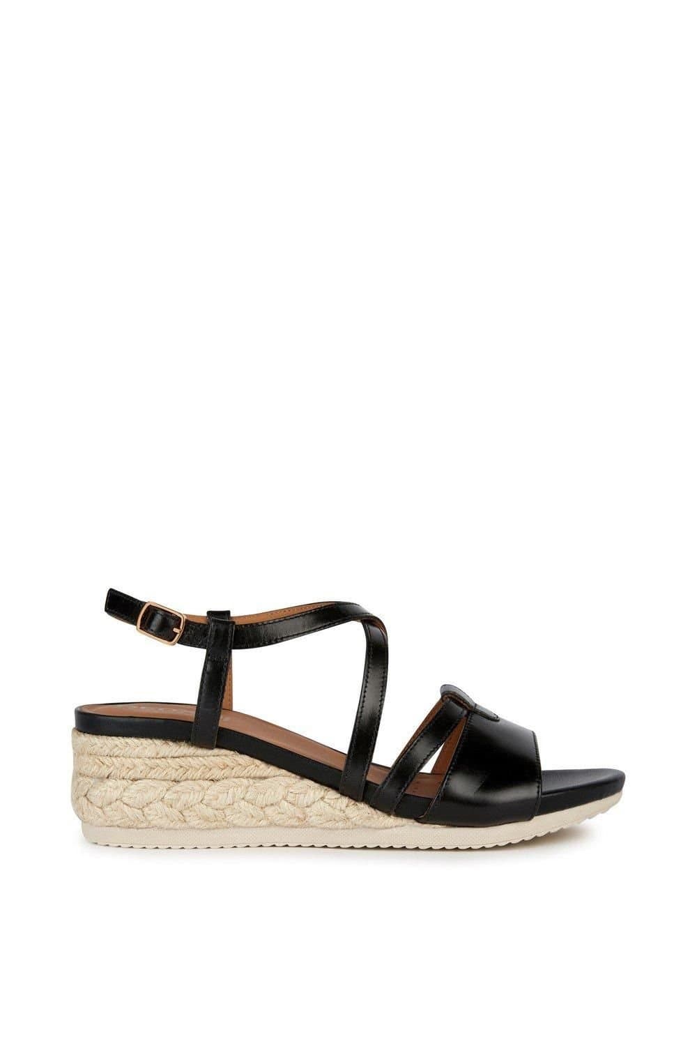 Geox Geox Women's Black 'D Ischia Corda A' Sandal