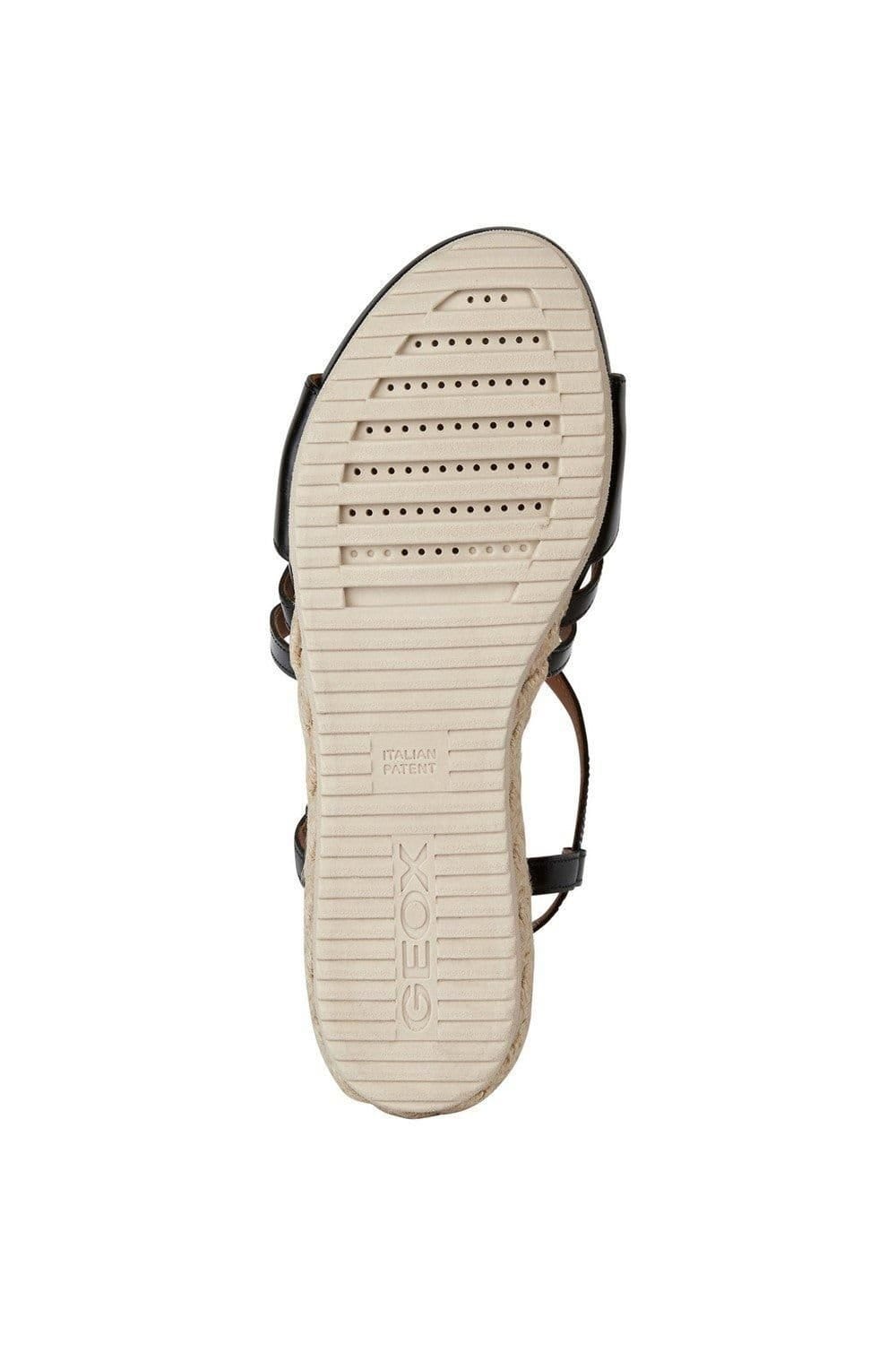 Geox Geox Women's Black 'D Ischia Corda A' Sandal - 4