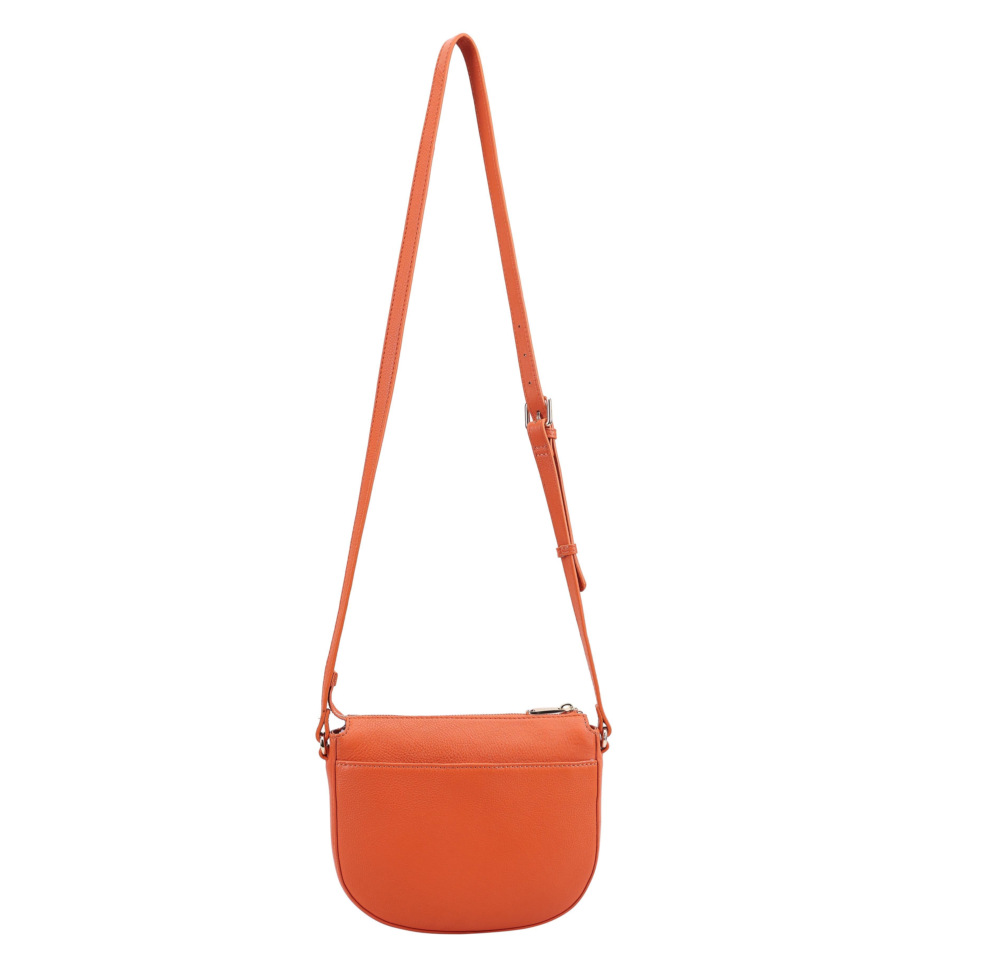 Paul Costelloe Paul Costelloe Women's Hazara Cross Body Bag in Orange - 4