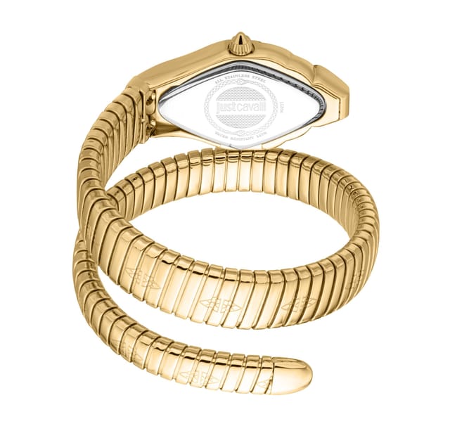 Just Cavalli Just Cavalli Women's JC1L306M0035 Signature 22mm Quartz Watch in Gold - 2
