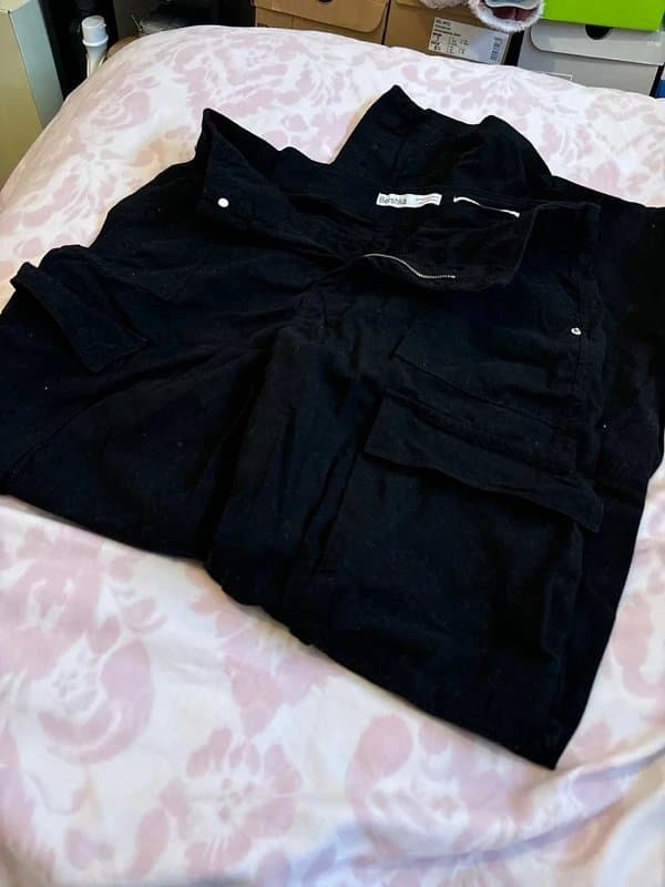 Bershka Bershka wide leg cargo pants