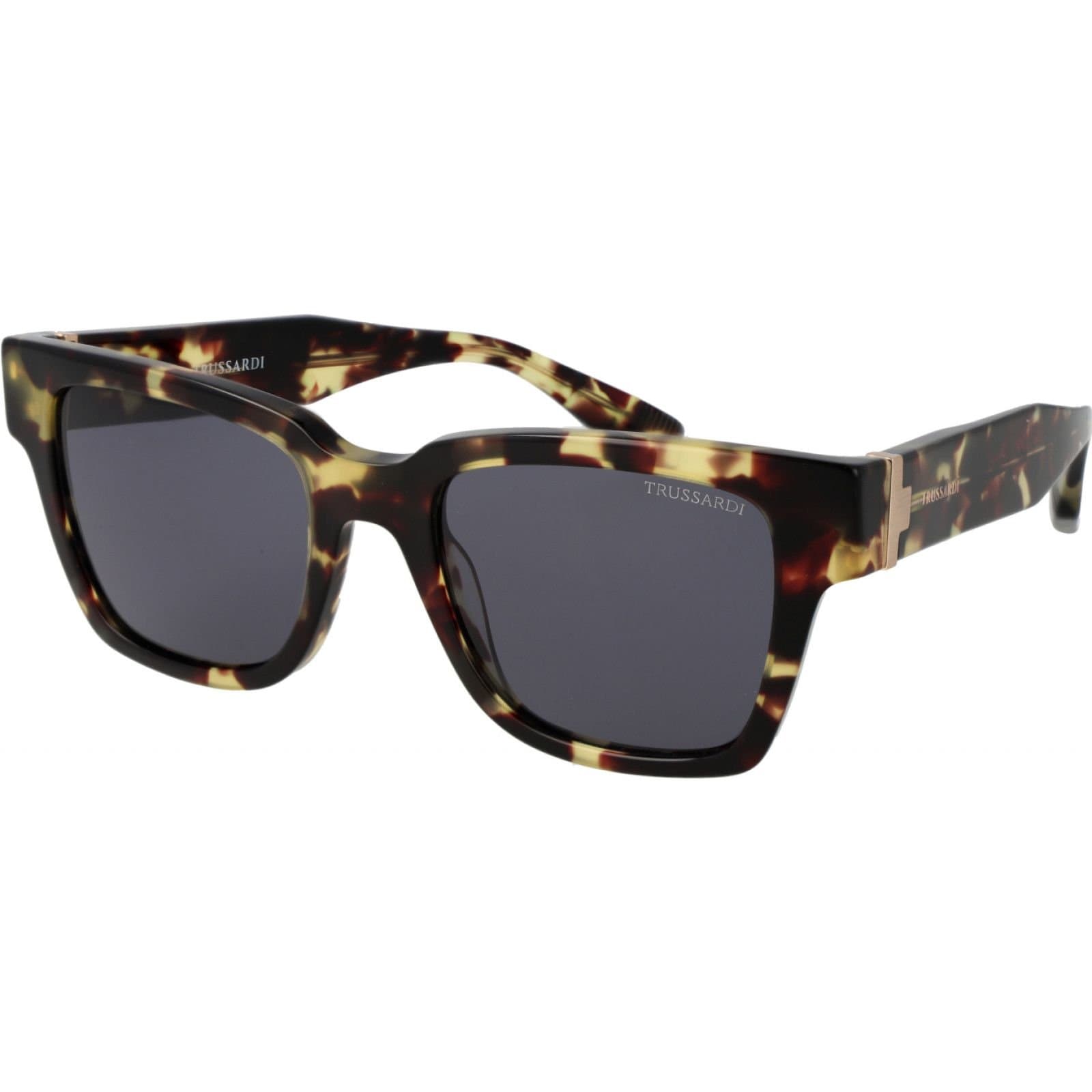Trussardi Trussardi Men's TSM9026 52G21 Square/Rectangle Sunglasses in Brown
