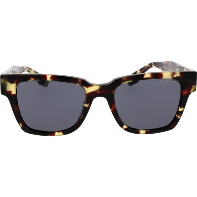 Trussardi Trussardi Men's TSM9026 52G21 Square/Rectangle Sunglasses in Brown - 2