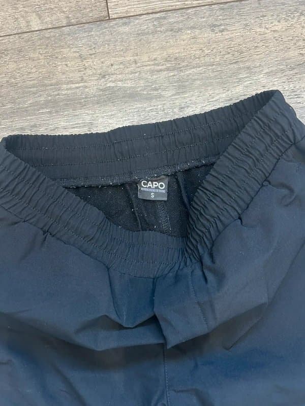 Capo Capo Black Cargo Pants