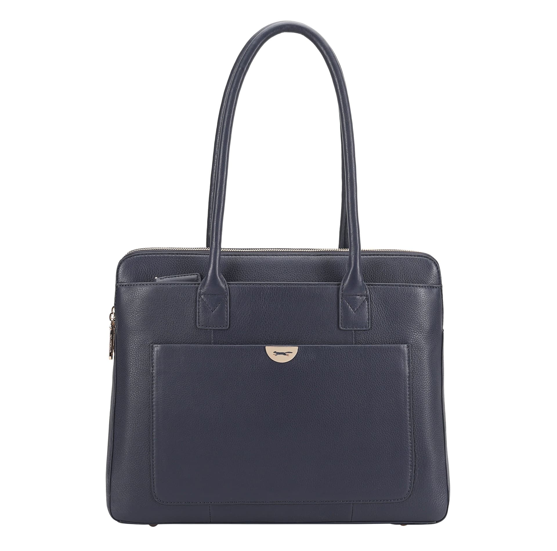 Paul Costelloe Paul Costelloe Women's Lorca Leather Shoulder Bag in Navy
