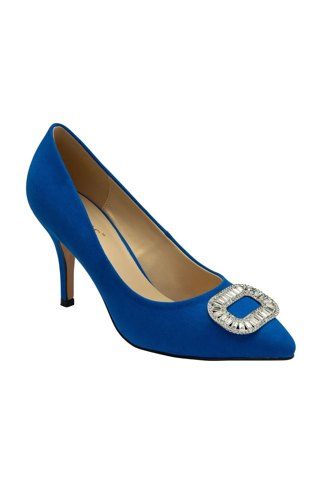 Lotus Lotus Cobalt Blue 'Florina' Stiletto-Heel Court Shoes