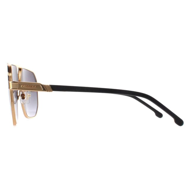 Carrera Carrera Men's Aviator Matte Black & Gold Dark Grey Gradient 1062/S - 3
