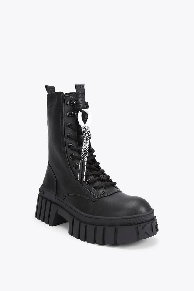 KG Kurt Geiger KG Kurt Geiger Women's 'Tegan Lace Up2' Boots in Black - 2