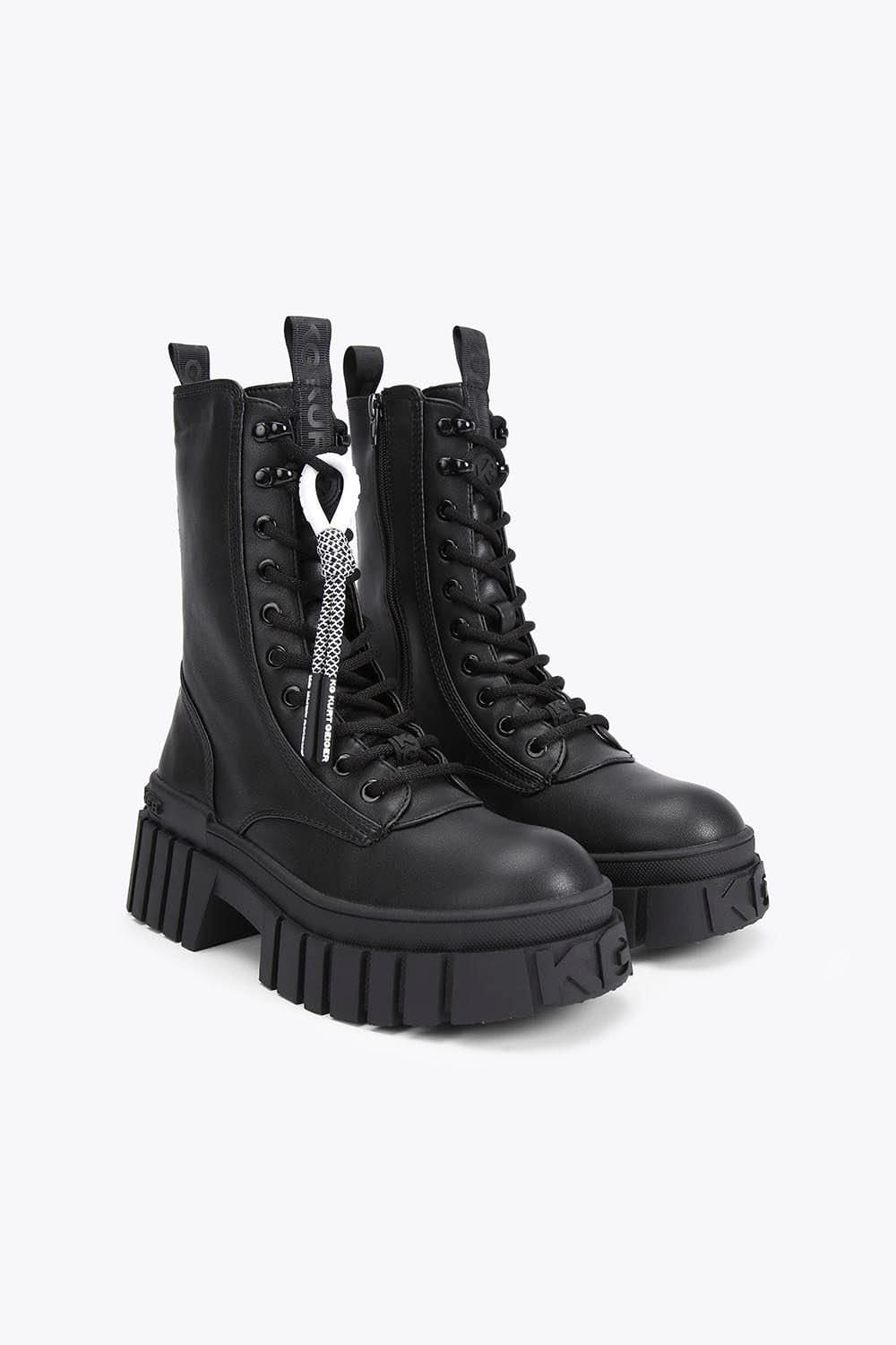 KG Kurt Geiger KG Kurt Geiger Women's 'Tegan Lace Up2' Boots in Black - 4