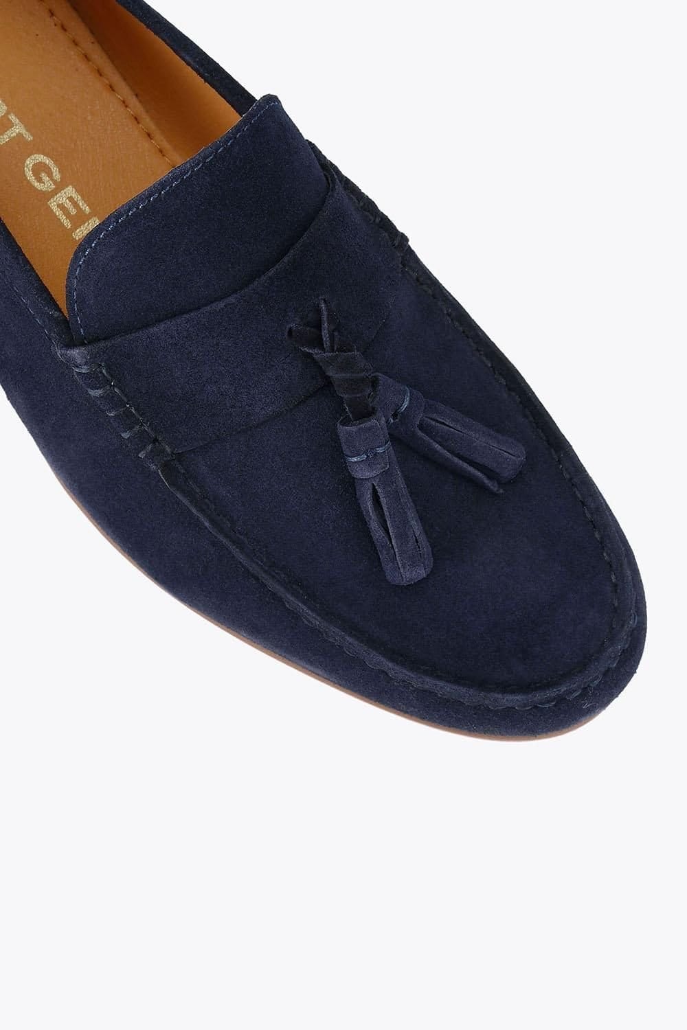 KG Kurt Geiger KG Kurt Geiger Men's 'Reggie' Suede Shoes in Navy - 4