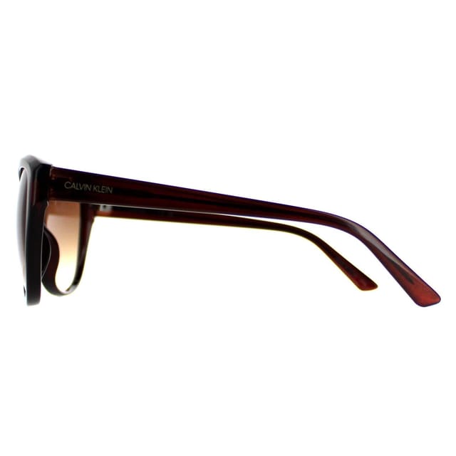 Calvin Klein CALVIN KLEIN Women's Cat Eye Crystal Brown Brown CK19536S - 3