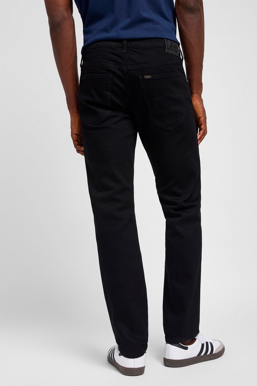 Lee Lee Men's Daren Straight Fit Jeans Clean Black - 2